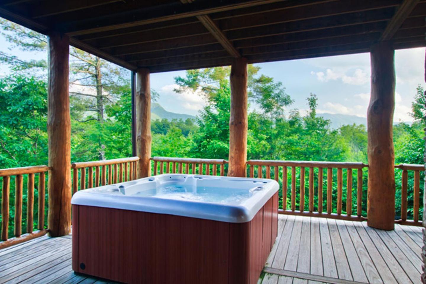 Big Bear Ridge Lodge - Breathtaking Mountain Views And Private Forest Scenes In Amazing Large Log Cabin Гатлінбург Екстер'єр фото