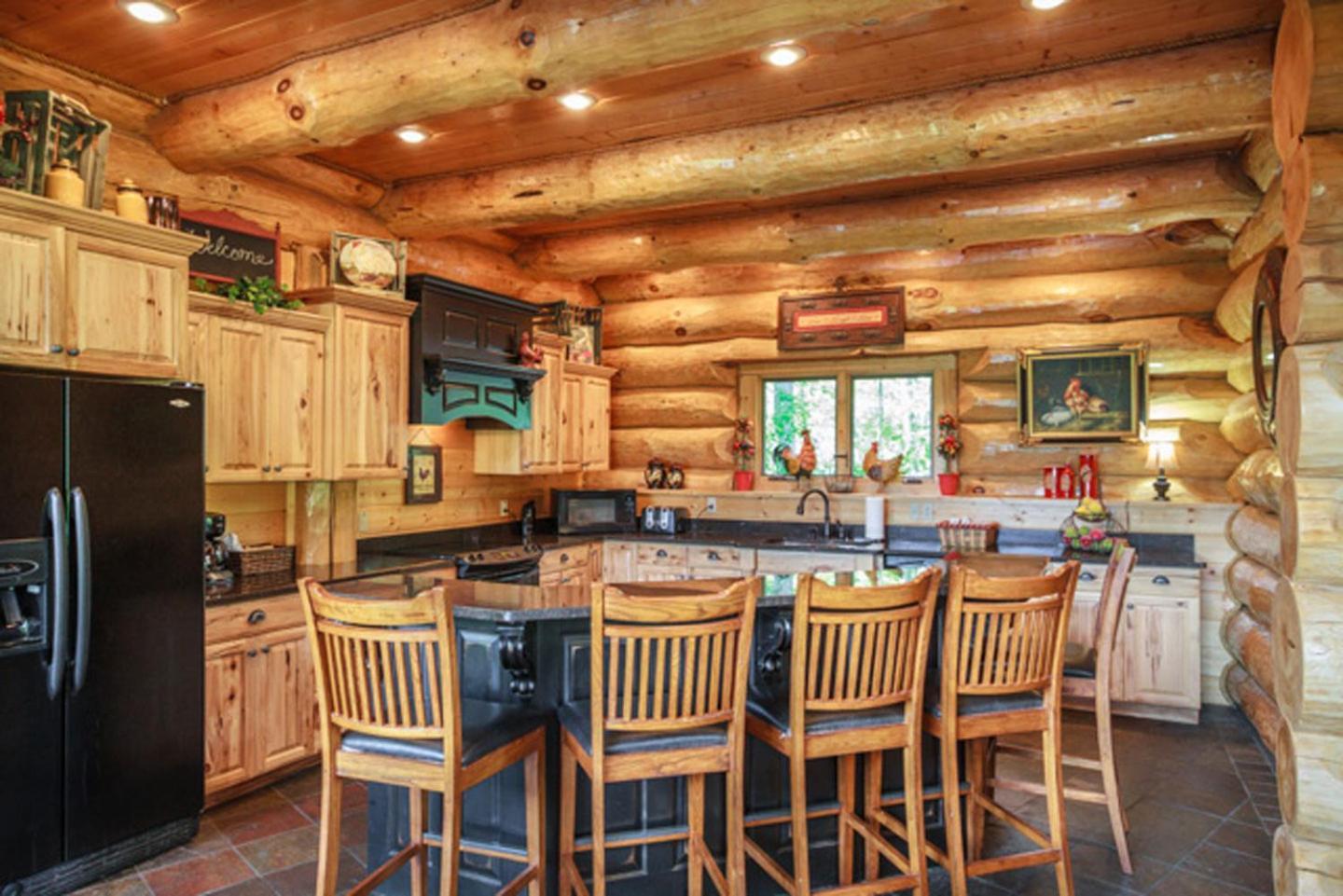 Big Bear Ridge Lodge - Breathtaking Mountain Views And Private Forest Scenes In Amazing Large Log Cabin Гатлінбург Екстер'єр фото